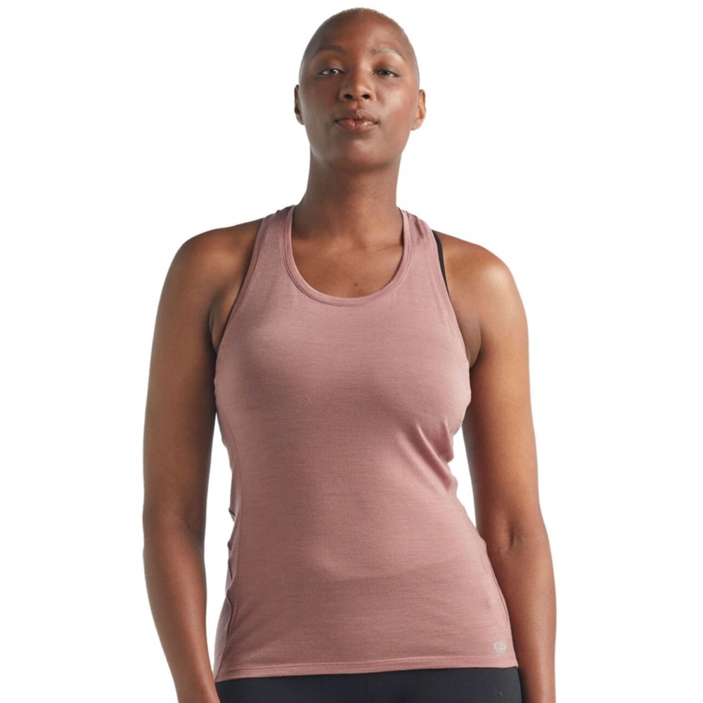 Icebreaker Amplify Racerback Tank in charcoal gray (small) - Picture 6 of 7